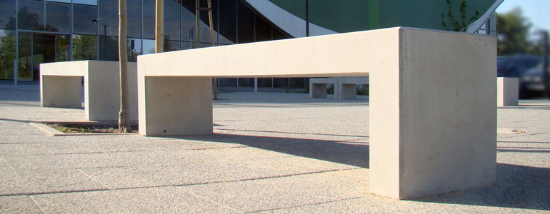 Ławki, siedziska, stoły galeria wyrobów firmy STYL-BET