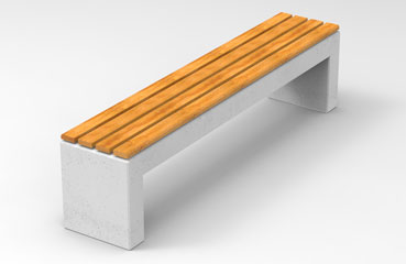Ławka CUBE 50 w ofercie producenta małej architektury miejskiej - firmy STYL-BET