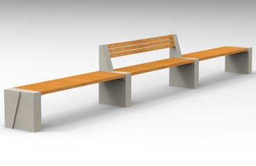 Producent małej architektury betonowej firma STYL-BET posiada bogatą ofertę ławek oraz siedzisk miejskich np. wykonane w technologii betonu architektonicznego ławki z rodziny WISA deco w wersji z oparciem oraz bez oparcia.